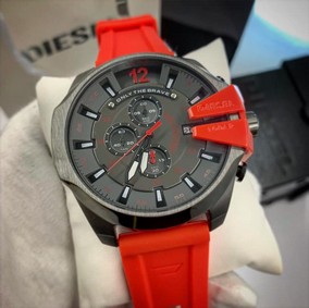 Diesel Orange Strap Chrono Cheif Replica