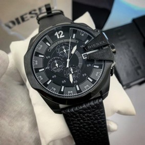 Diesel Black Strap Chrono Cheif Full Black Replica