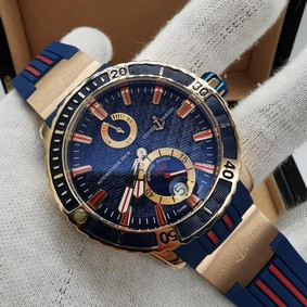 Ulysse Nardin Marine Blue Gold Hight Version Replica