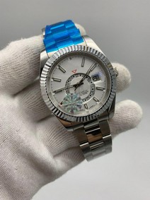 Rolers Sky White Dial Solid Steel Strap Replica
