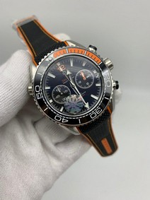 Omega Seamaster Black Orange Chrono Replica