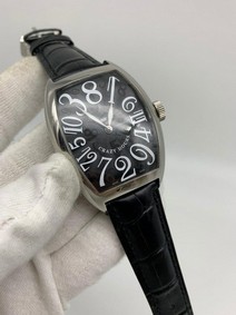 FM Black Dial Crazy Hours Jumbo Color Dreams 2813 Replica