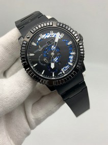 Ulysse Nardin Marine Full Black Hight Version Replica