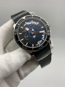 Ulysse Nardin Marine Black Silver Hight Version Replica