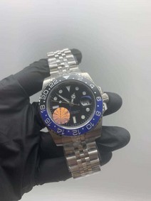 Rolers Master Black Dial Solid Steel Strap Replica