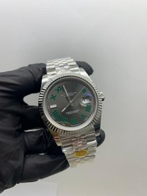 Rolers Rome Grey Dial Juble Straps Solid Steel Replica