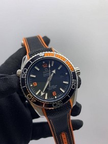 Omega Seamaster Orange Black Dial Replica
