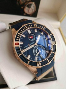 Ulysse Nardin Marine Gold Blue Replica