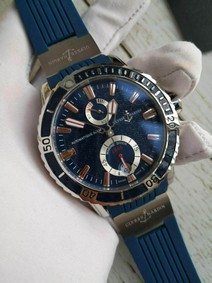 Ulysse Nardin Marine Silver Blue Replica