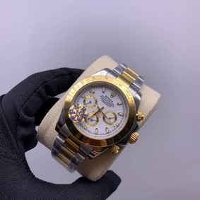Rolex Daytona White Dial Gold Replica