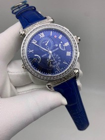 Patek Philippe Geneve Engraved Blue Dial Replica