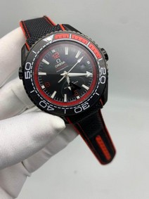 Omega Seamaster Black Red Replica