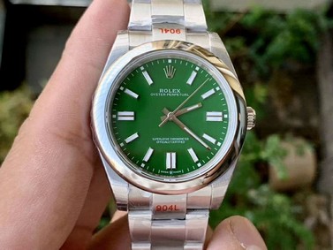 Rolex OYP001A - Oyster Pert. 41mm 124300 SS/SS Green EWF A3230 Replica