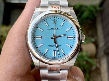 Rolex OYP001A - Oyster Pert. 41mm 124300 SS/SS Blue EWF A3230 Replica