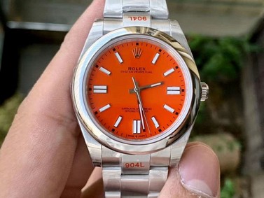 Rolex OYP001A - Oyster Pert. 41mm 124300 SS/SS Red EWF A3230 Replica