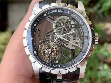 Roger Dubuis G041C - Excalibur Spider Skele Flying Tourb TI/RU Black BBR Replica