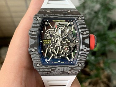 Richard Mille 0198A - RM035-02 Rafael Nadal Black NTPT/RU Skele ZF V3 NH05A Replica