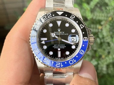 GMT-Master II 116710 BLNR Black/Blue Ceramic 904L Steel ARF 1:1 Best Edition SH3186 CHS Replica