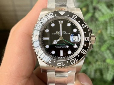 GMT-Master II 116710 LN Black Ceramic 904L Steel Noob 1:1 Best Edition SA3186 CHS V11 Replica