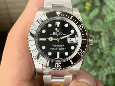 Submariner 116610 LN Black Ceramic Noob 1:1 Best Edition 904L SS Case and Bracelet SA3135 V11 Replica