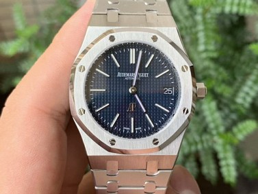 AP0641 - Royal Oak Jumbo Extra Thin 15202 SS/SS Blue ZF A2121 Replica