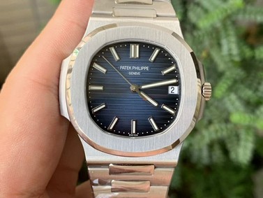 Nautilus 5711/1A PPF 1:1 Best Edition Blue Textured Dial on SS Bracelet 324CS V4 Mirror Replica