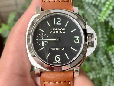 PAM111 Q XF 1:1 Best Edition on Brown Leather Strap A6497 with Y-Incabloc Replica