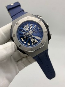 Audemars Piguet Concept Blue Dial Grey Replica