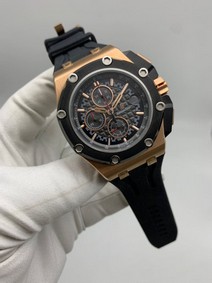 Audemars Piguet Royal Oak Offshore Gold Case Black Dial Replica