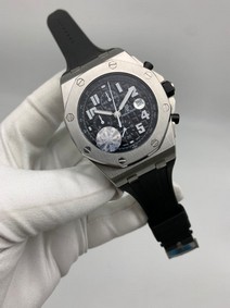 Audemars Piguet Royal Oak Offshore Full Black Silver Case Replica