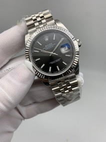 Rolers Data Grey Dial Solid Steel Juble Straps Mirror Replica
