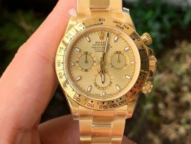 Rolex Daytona 116508 YG Noob V4 1:1 Best Edition Replica