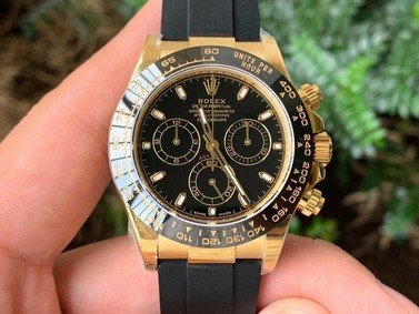 Rolex Daytona 116518 Noob V4 1:1 Best Edition YG Plated Mirror Replica