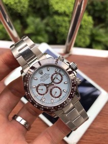 Rolex Datona 116506 Ceramic Bezel Ice Blue Dial Replica