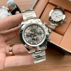 Rolex Daytona Grey Dial on SS Bracelet Replica