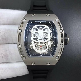 RMILL Real Tuorbilion Titan Case Skull EURF Replica