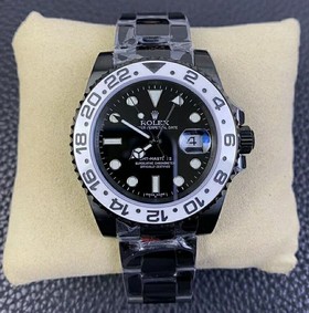 GMT-Master II Oreo PVD White Ceramic Bezel VRF 1:1 Best Edition Black Dial SA3186 CHS V2 Replica