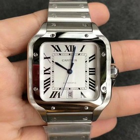Santos de Cartier 40mm SS BVF V2 1:1 Replica
