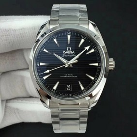 Omega Aqua Terra 150m Master SS/SS Black VSF Swiss 8900 Replica Watch