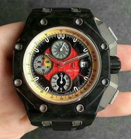 Royal Oak Offshore Real Forge Carbon Grand Prix JF 1:1 Best Edition V3 A3126 Mirror Replica