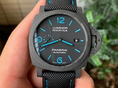 PAM1661 Carbotech VSF 1:1 Best Edition on Black Kevlar Composite Strap P.9010 Clone Replica