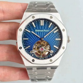 Royal Oak Tourbillon SS/SS Grad.Blue Flying Tourbillon Replica