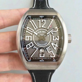Vanguard Mens Yachting V45 TI/LE/RU Black/Wht ZF MY9015 1:1 Replica