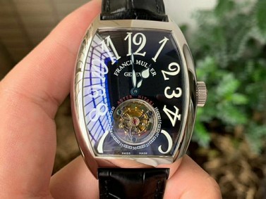 Franck Muller Aeternitas Tourbillon SS/LE Blk/Large Flying Tourbillon 1:1 Replica
