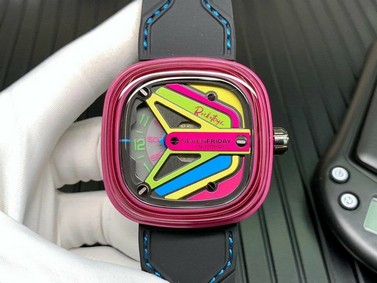 SevenFriday M3/05 Rocketbyz SVF 1:1 Best Edition on Black Rubber Strap Miyota 8215 Replica