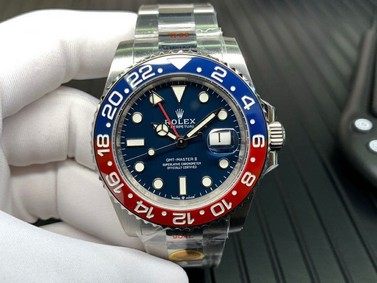 GMT-Master II 126719 BLRO Red/Blue Ceramic 904L 1:1 Noob Best Edition Blue Dial SA3285 V11 CHS Replica