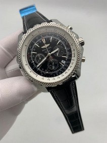 Breitling Navitmer Black High Version on Black Rubber Strap Replica