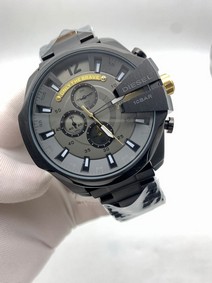 Diesel Dark Grey Case Grey Dial On Grey SS Strap Replica