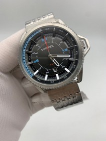 Diesel Black Dial On SS Strap High Version Replica
