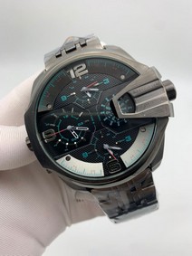 Diesel Full Black Black Dial On Black SS Strap Replica